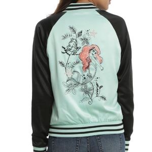 Disney The Little Mermaid Ariel Satin Souvenir Jacket - XL